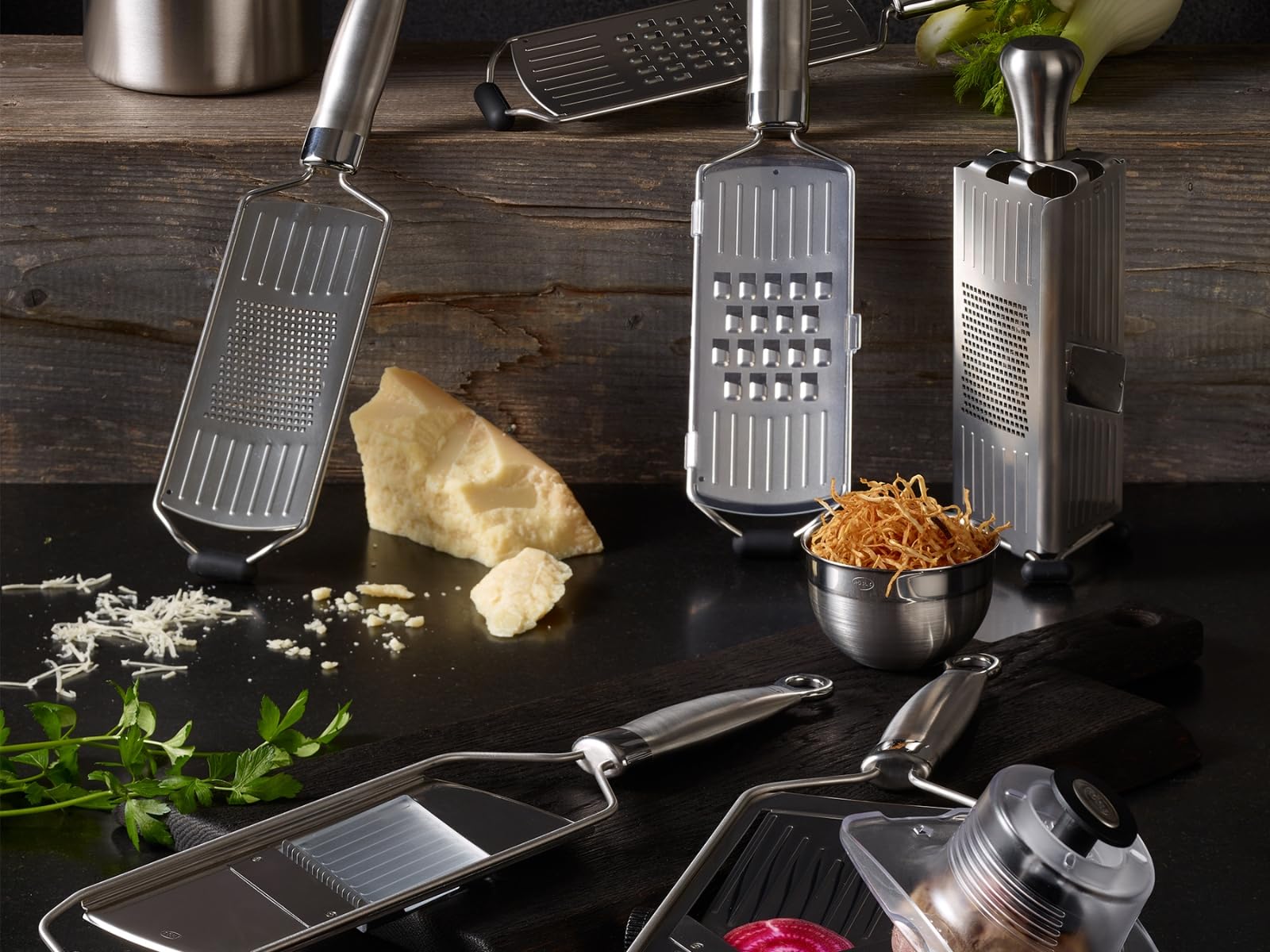 RÖSLE 95007 Julienne Slicer Stainless Steel 43.5 cm - Image 3