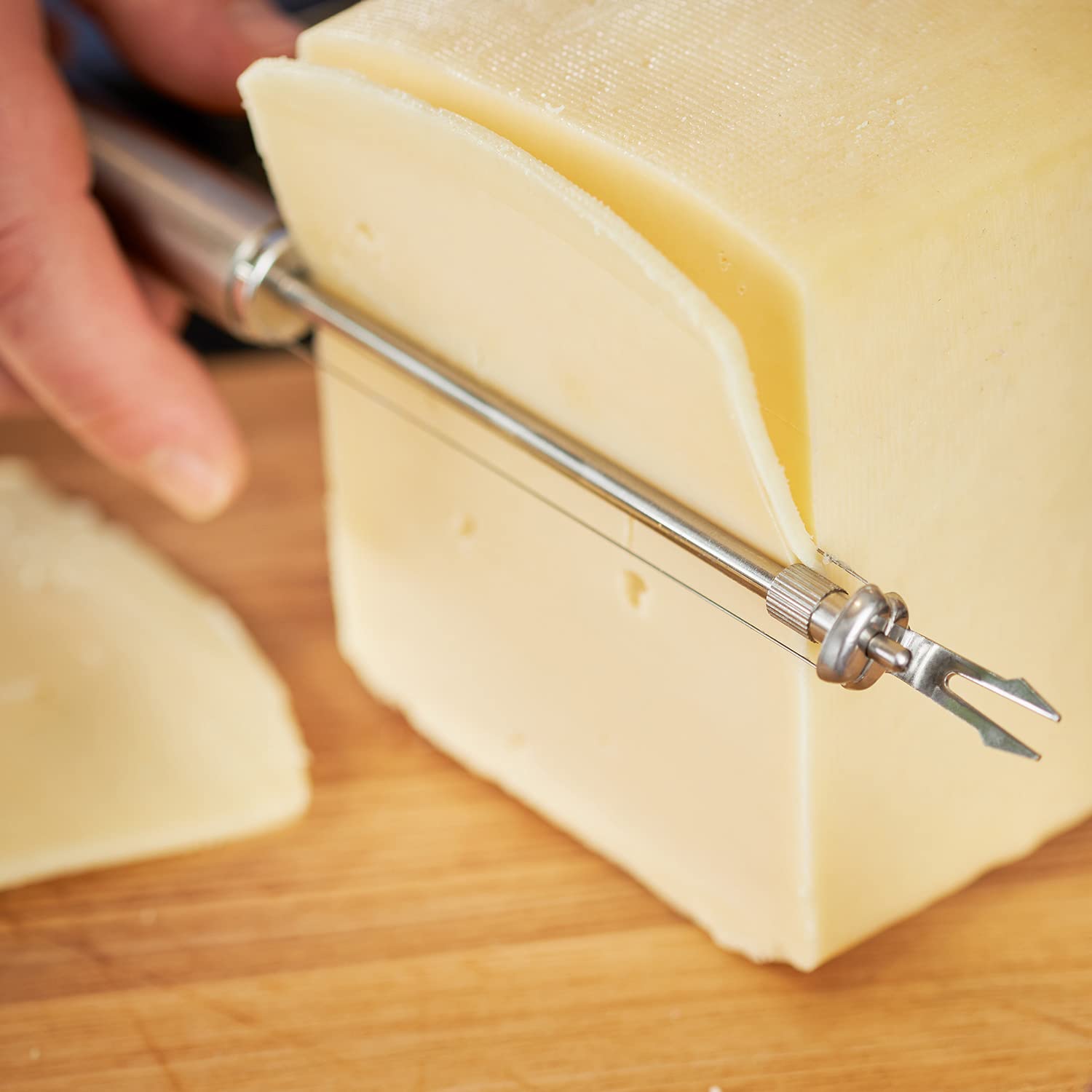 Rösle Stainless Steel 9.8-inch Wire Cheese Slicer - Image 3